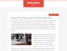 Tablet Screenshot of profloorsaz.com